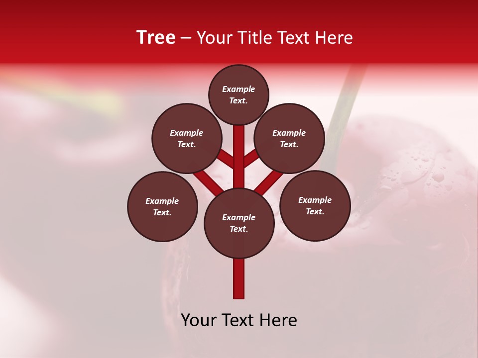 Ripe Cherries PowerPoint Template
