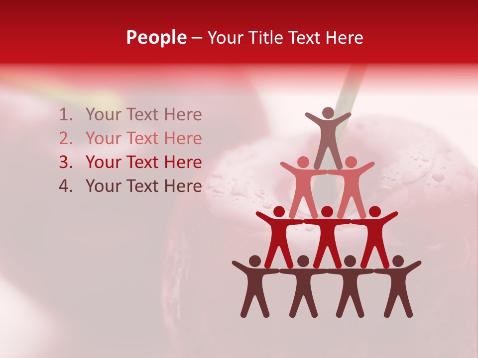 Ripe Cherries PowerPoint Template