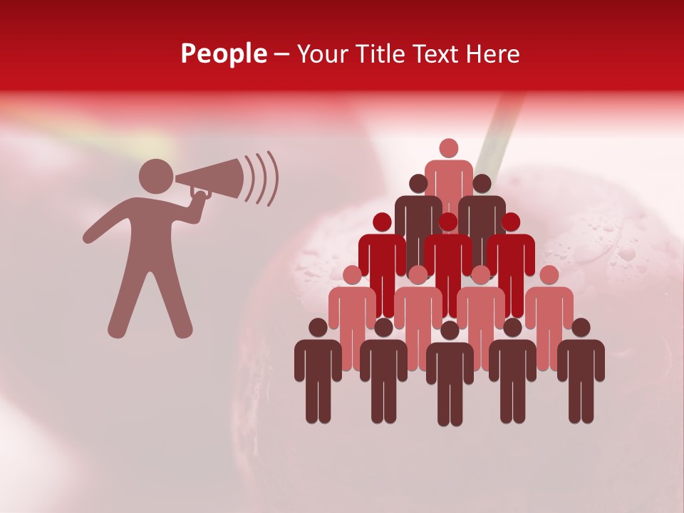 Ripe Cherries PowerPoint Template