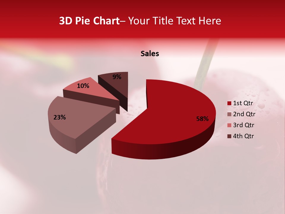 Ripe Cherries PowerPoint Template