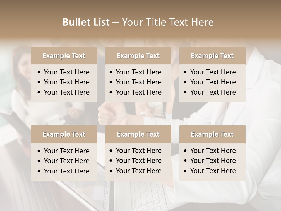 Blind Woman Traveling With White Cane PowerPoint Template