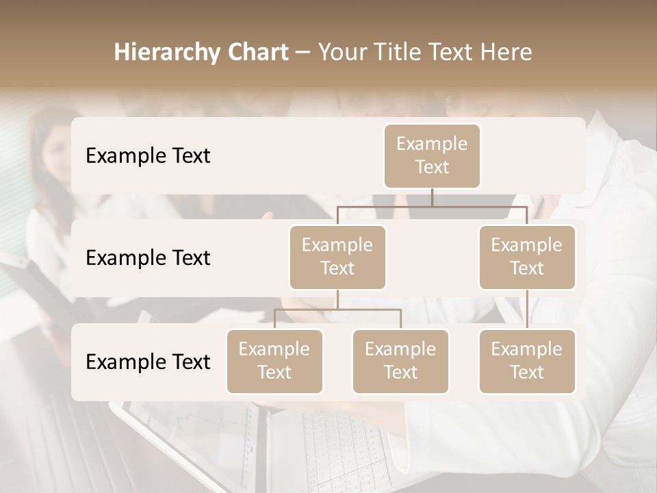 Blind Woman Traveling With White Cane PowerPoint Template