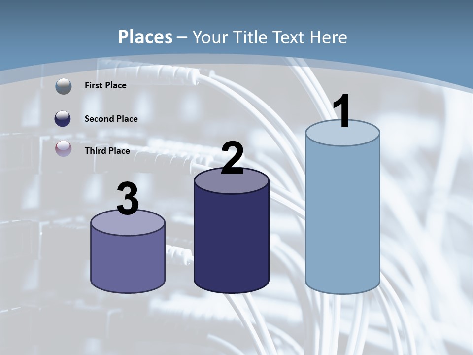 A Powerpoint Presentation With Wires And Wires PowerPoint Template