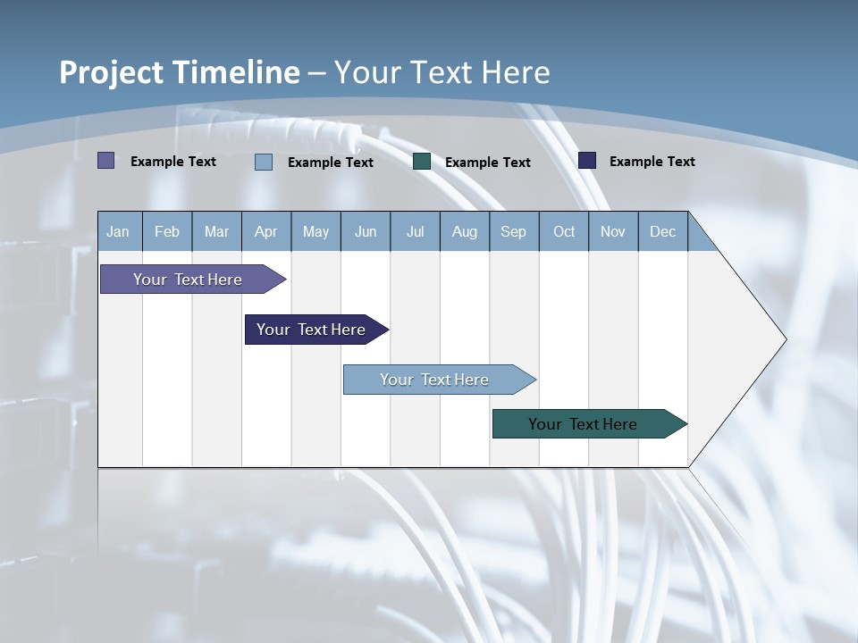 A Powerpoint Presentation With Wires And Wires PowerPoint Template