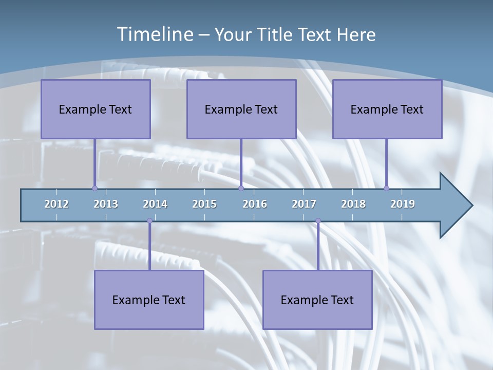 A Powerpoint Presentation With Wires And Wires PowerPoint Template