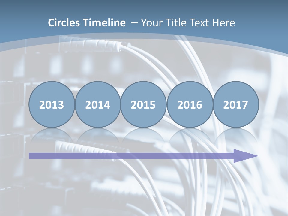 A Powerpoint Presentation With Wires And Wires PowerPoint Template