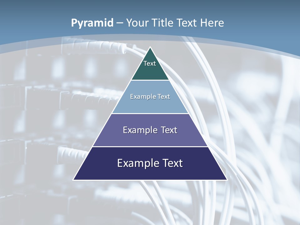 A Powerpoint Presentation With Wires And Wires PowerPoint Template