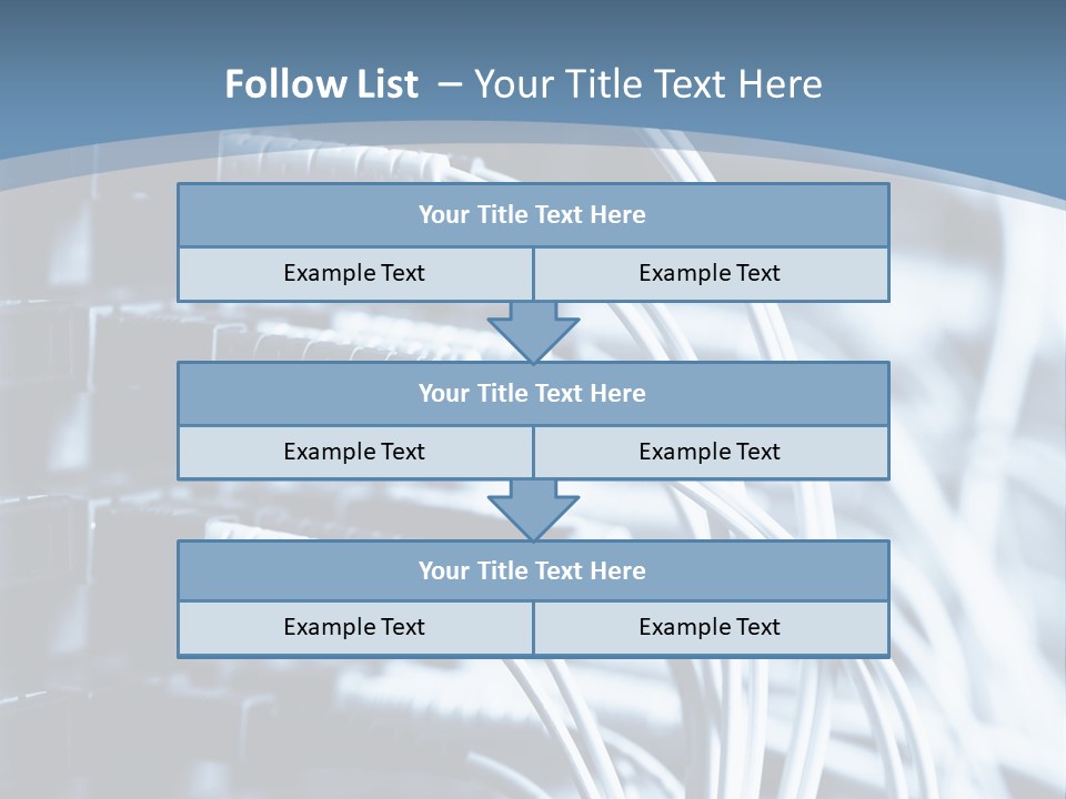 A Powerpoint Presentation With Wires And Wires PowerPoint Template