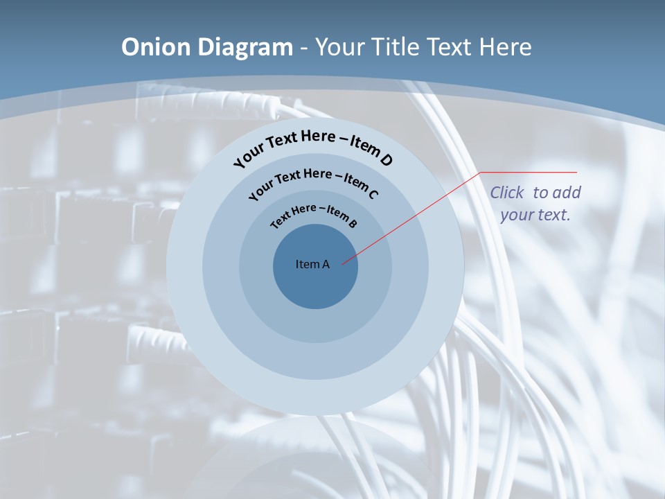 A Powerpoint Presentation With Wires And Wires PowerPoint Template
