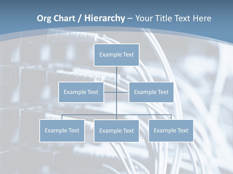 A Powerpoint Presentation With Wires And Wires PowerPoint Template