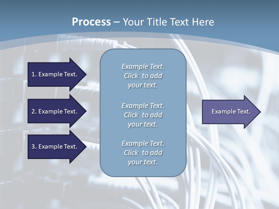 A Powerpoint Presentation With Wires And Wires PowerPoint Template