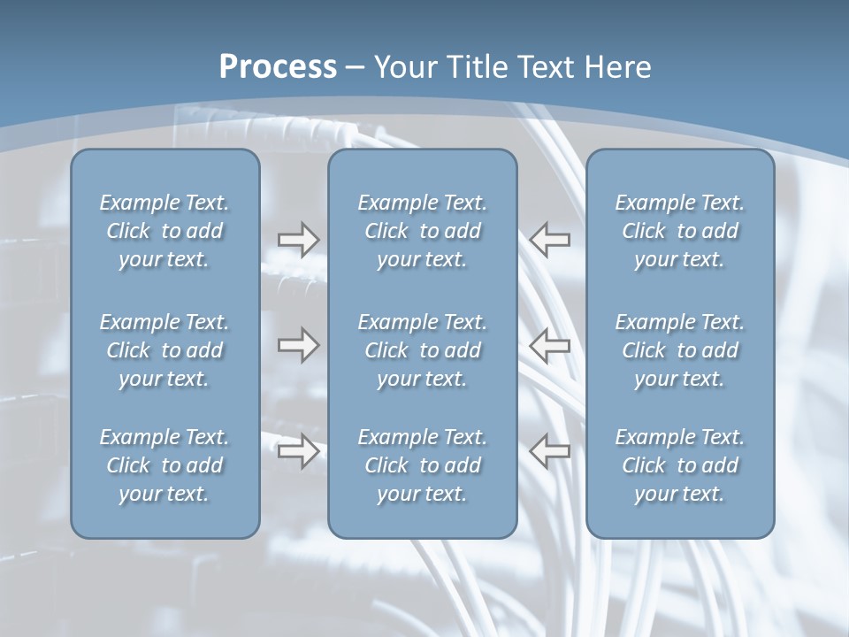 A Powerpoint Presentation With Wires And Wires PowerPoint Template