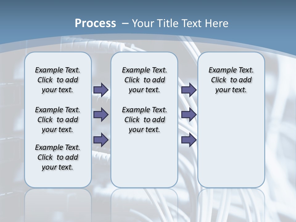 A Powerpoint Presentation With Wires And Wires PowerPoint Template