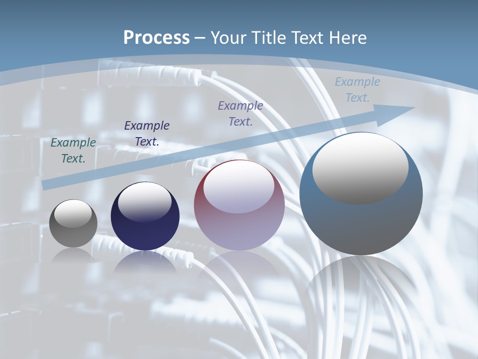 A Powerpoint Presentation With Wires And Wires PowerPoint Template