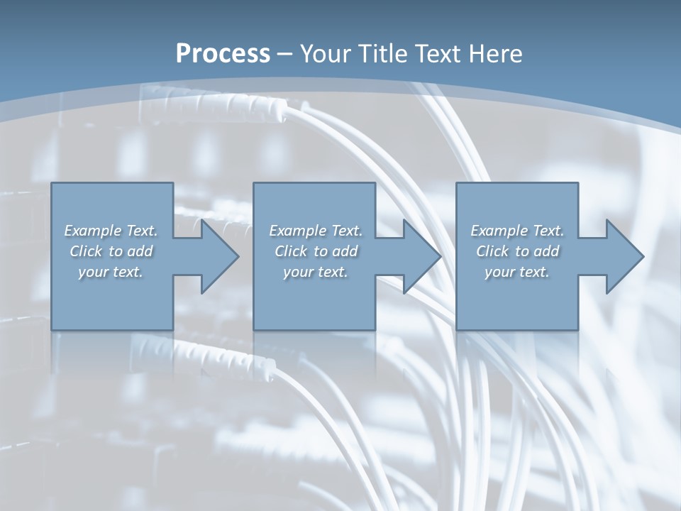 A Powerpoint Presentation With Wires And Wires PowerPoint Template