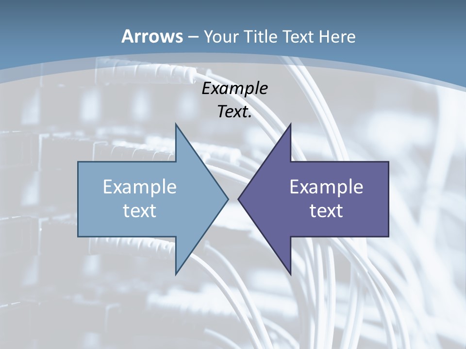 A Powerpoint Presentation With Wires And Wires PowerPoint Template