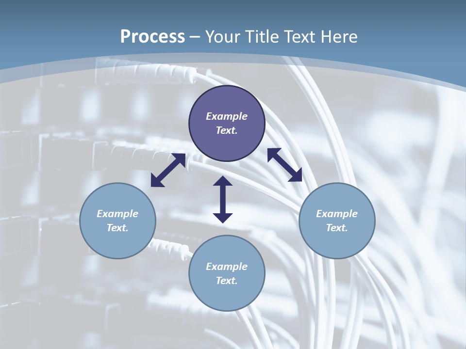 A Powerpoint Presentation With Wires And Wires PowerPoint Template