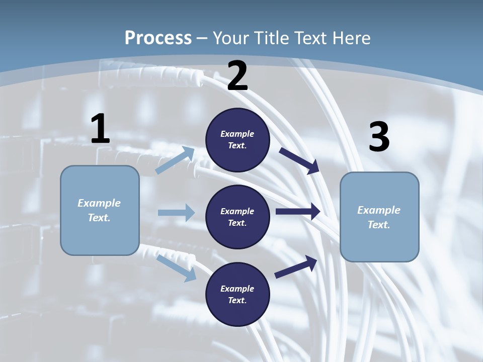 A Powerpoint Presentation With Wires And Wires PowerPoint Template