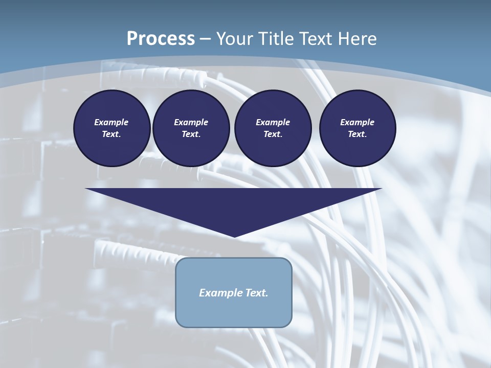 A Powerpoint Presentation With Wires And Wires PowerPoint Template