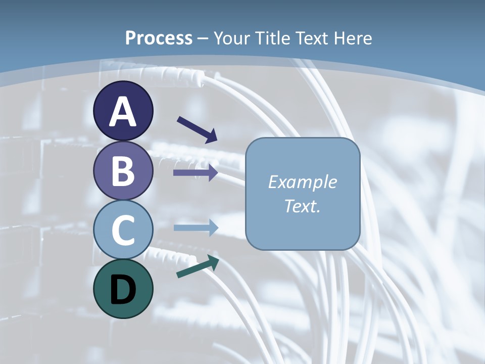 A Powerpoint Presentation With Wires And Wires PowerPoint Template