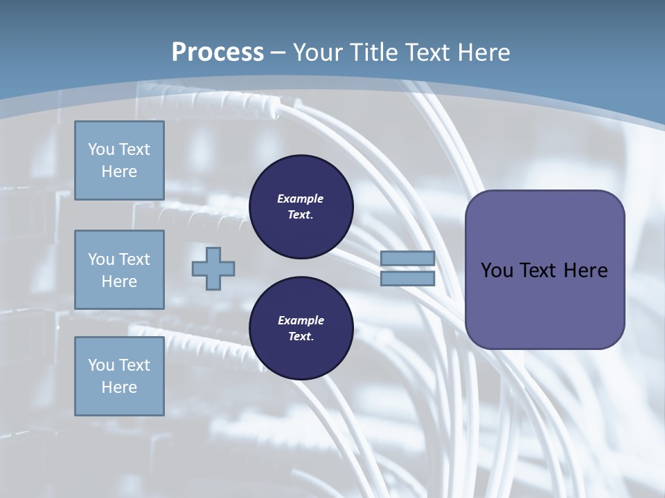 A Powerpoint Presentation With Wires And Wires PowerPoint Template
