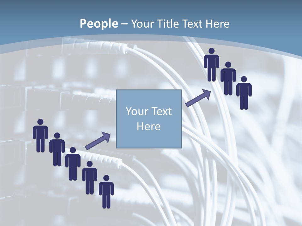 A Powerpoint Presentation With Wires And Wires PowerPoint Template