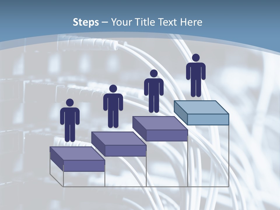 A Powerpoint Presentation With Wires And Wires PowerPoint Template