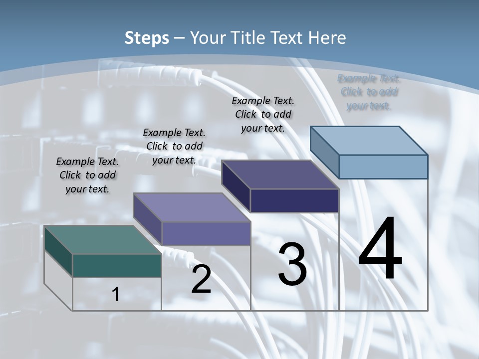 A Powerpoint Presentation With Wires And Wires PowerPoint Template