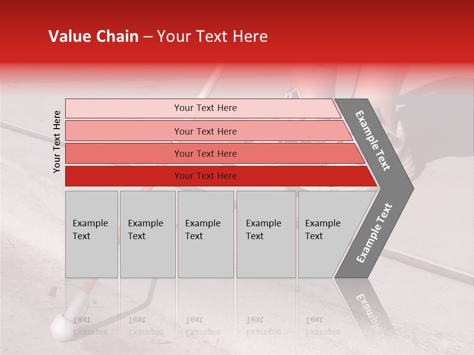A Person Standing On A Sidewalk With A Broom PowerPoint Template