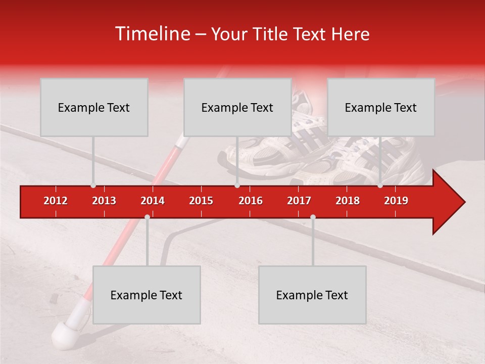 A Person Standing On A Sidewalk With A Broom PowerPoint Template