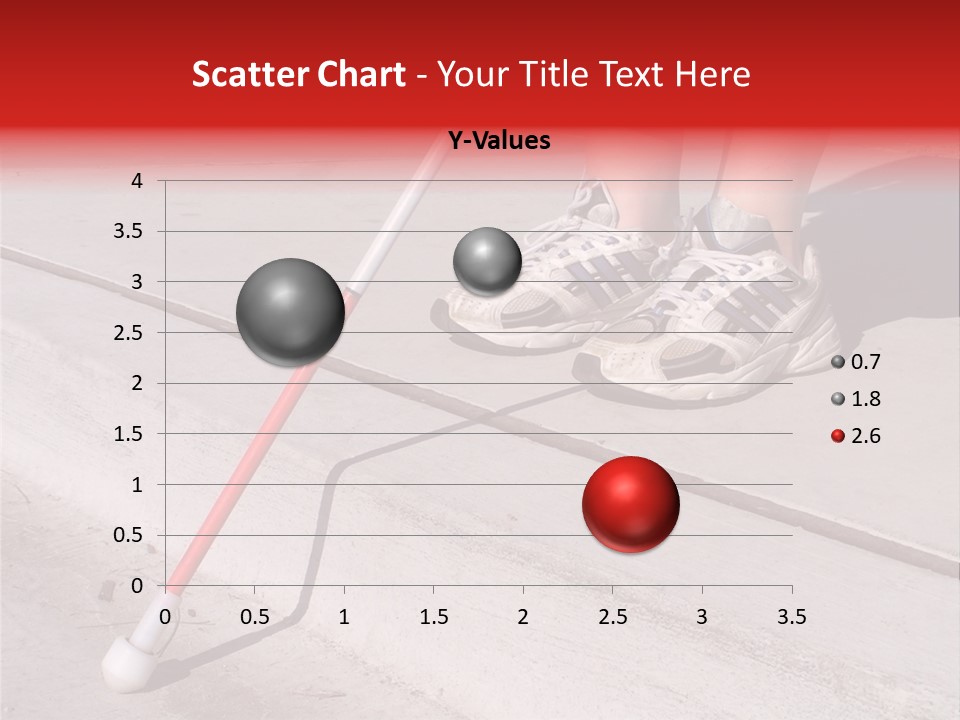 A Person Standing On A Sidewalk With A Broom PowerPoint Template