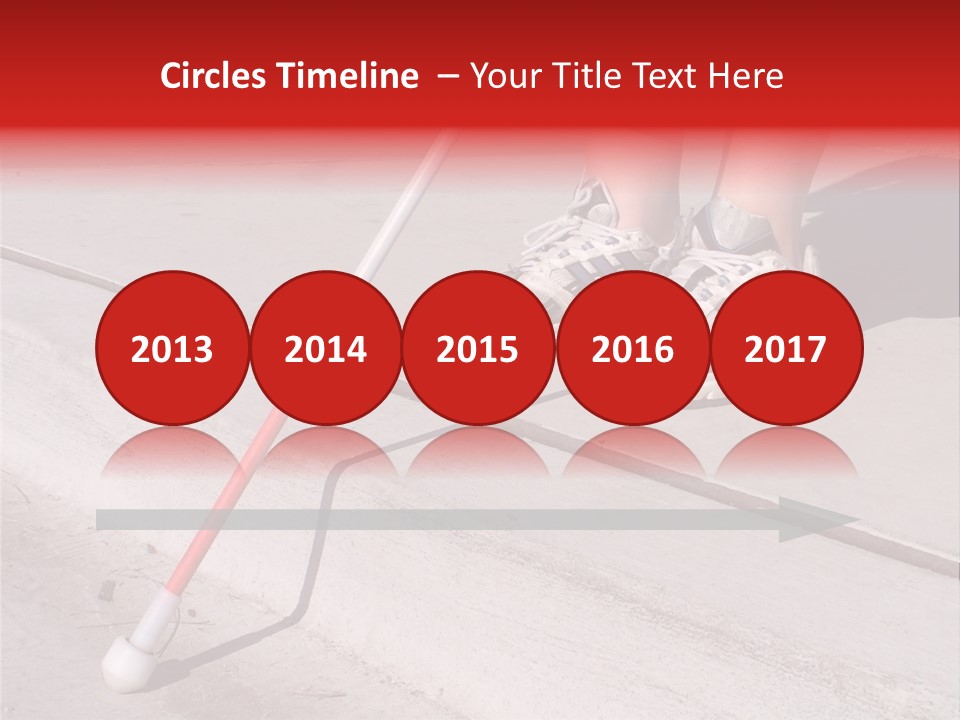 A Person Standing On A Sidewalk With A Broom PowerPoint Template