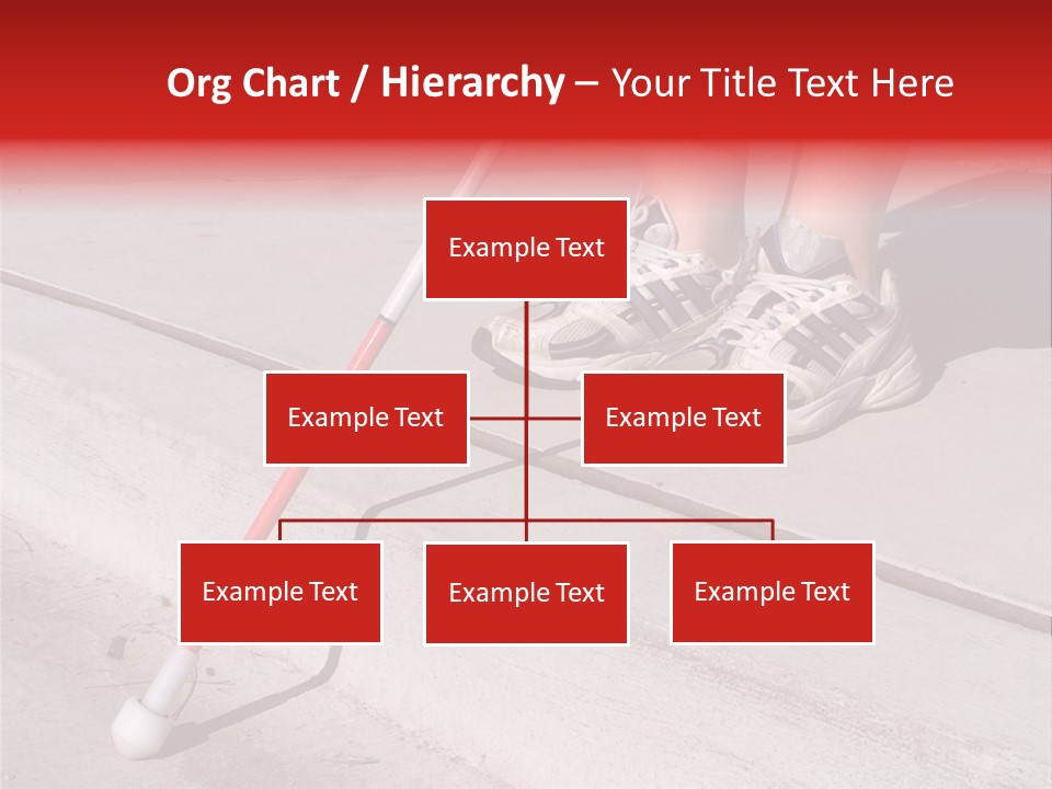 A Person Standing On A Sidewalk With A Broom PowerPoint Template