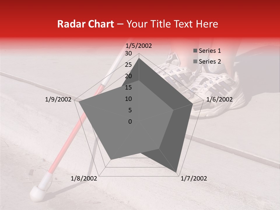 A Person Standing On A Sidewalk With A Broom PowerPoint Template