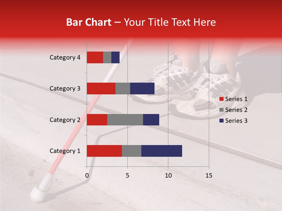 A Person Standing On A Sidewalk With A Broom PowerPoint Template