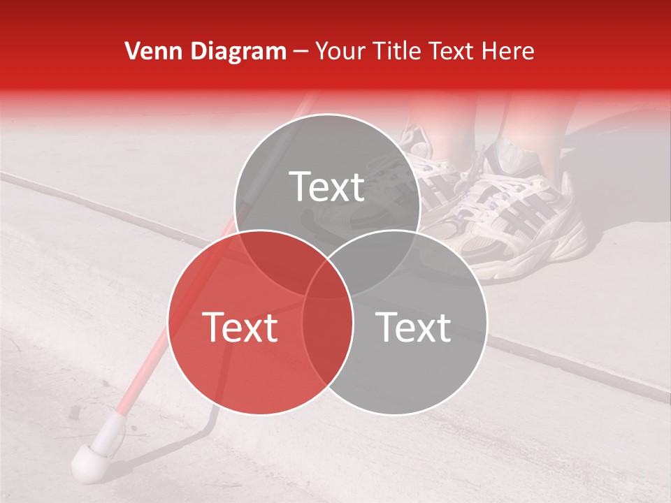 A Person Standing On A Sidewalk With A Broom PowerPoint Template