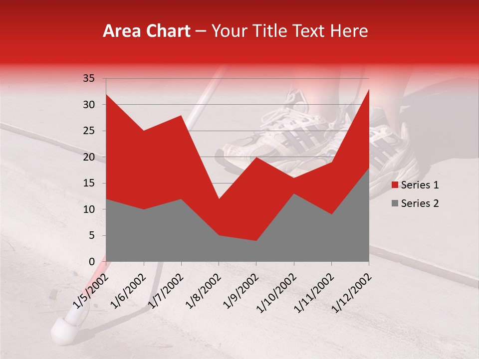 A Person Standing On A Sidewalk With A Broom PowerPoint Template