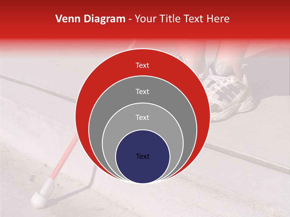 A Person Standing On A Sidewalk With A Broom PowerPoint Template