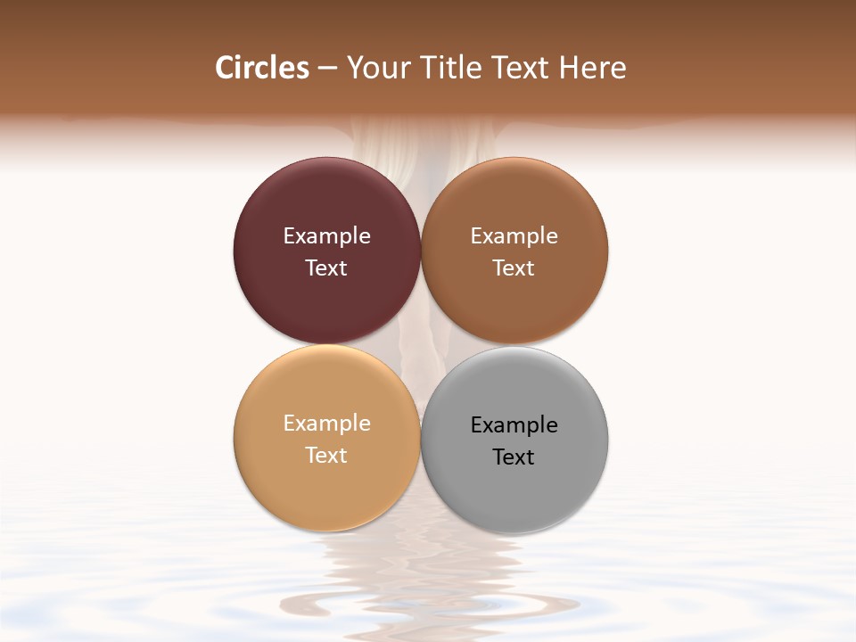 Artistic Nudity Style Picture Of Woman On White Sand PowerPoint Template