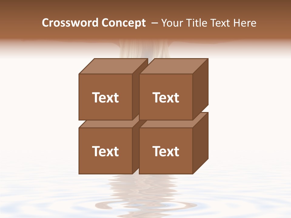 Artistic Nudity Style Picture Of Woman On White Sand PowerPoint Template