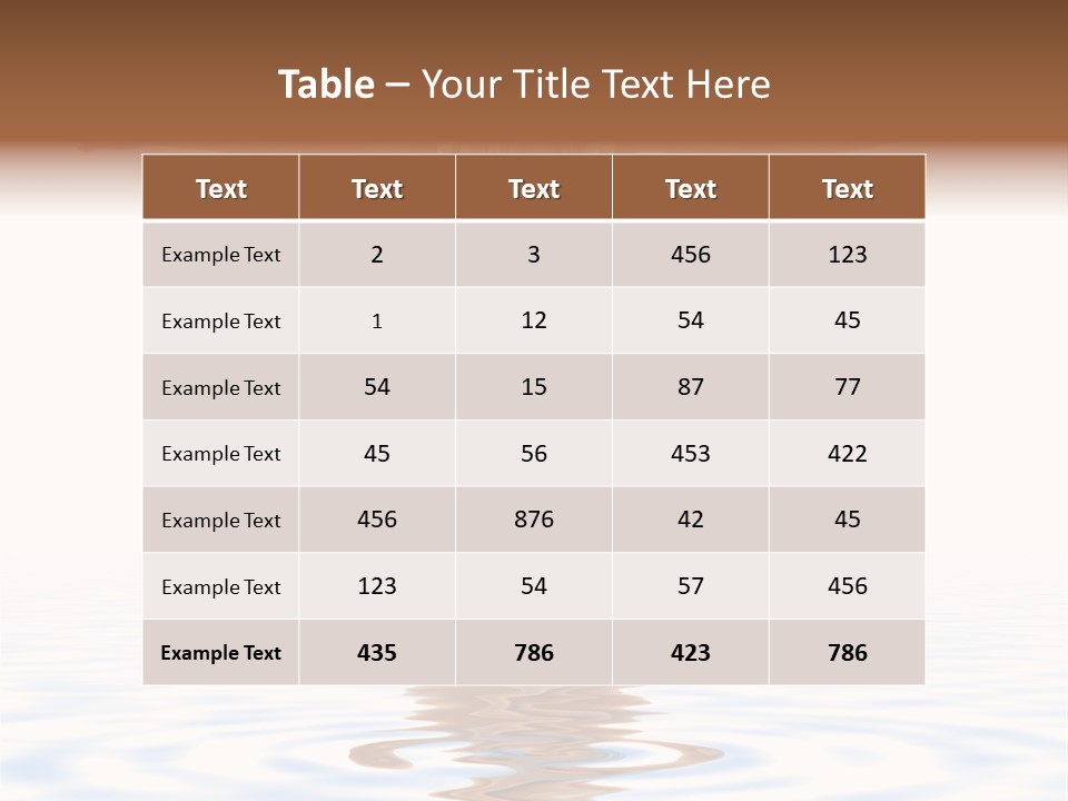 Artistic Nudity Style Picture Of Woman On White Sand PowerPoint Template