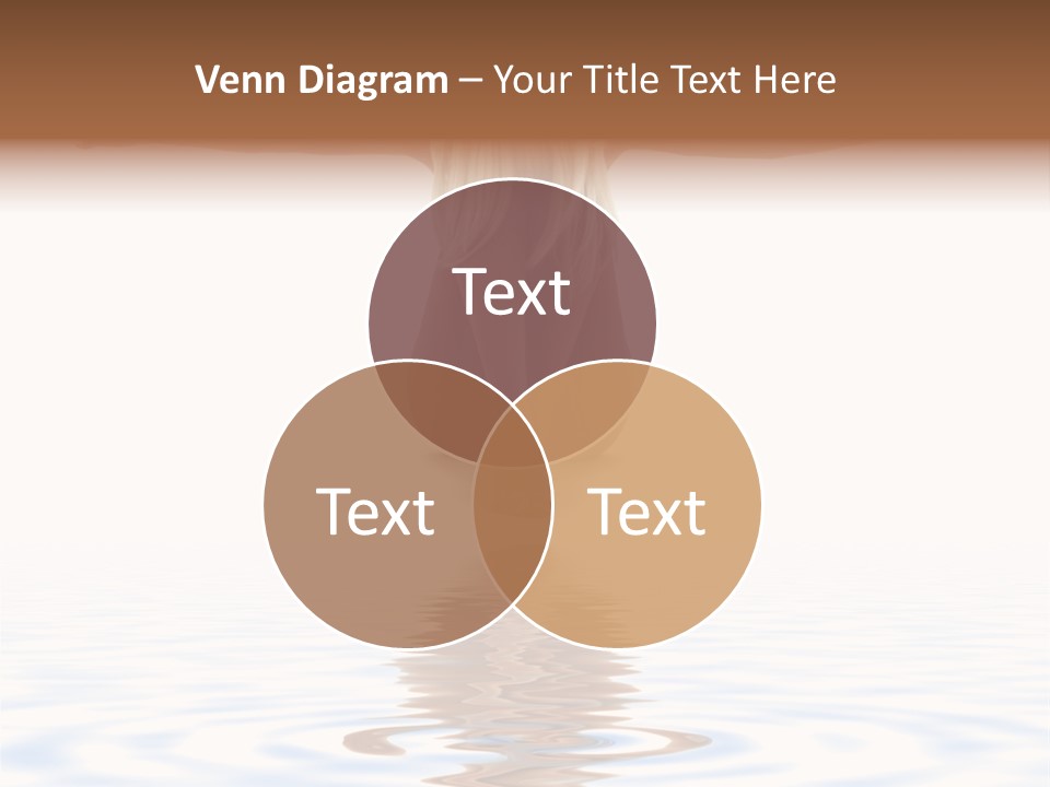 Artistic Nudity Style Picture Of Woman On White Sand PowerPoint Template