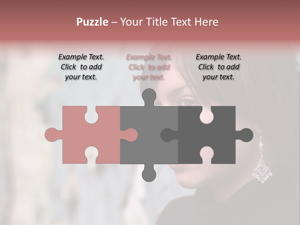 Happy Skiing Family PowerPoint Template