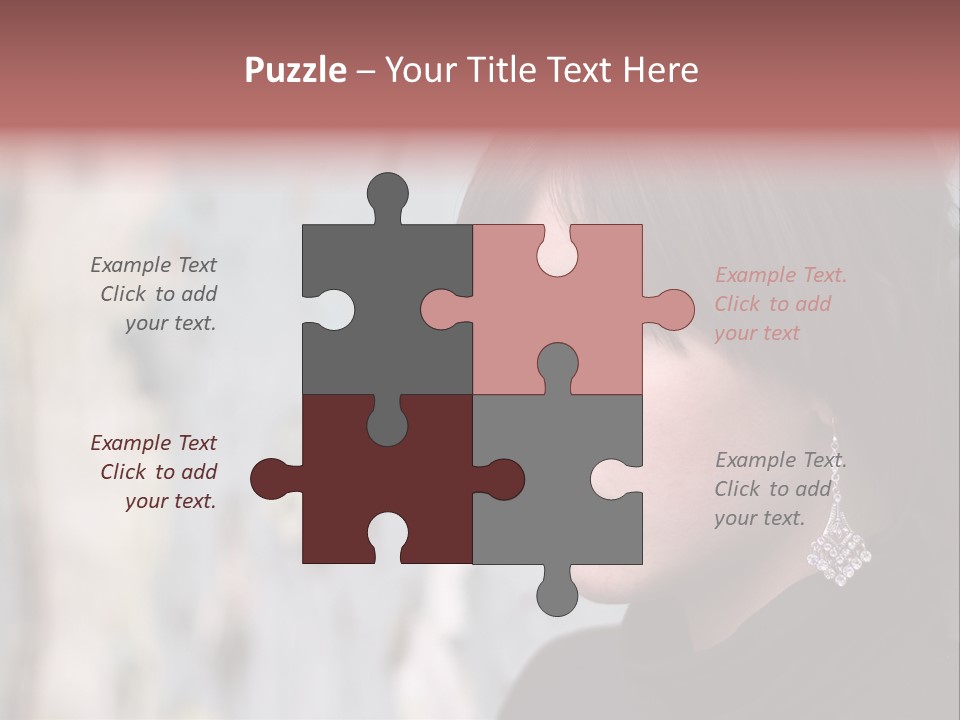 Happy Skiing Family PowerPoint Template