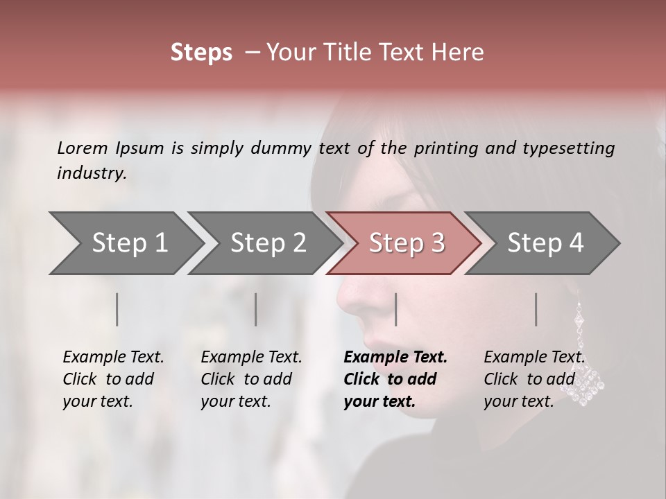 Happy Skiing Family PowerPoint Template
