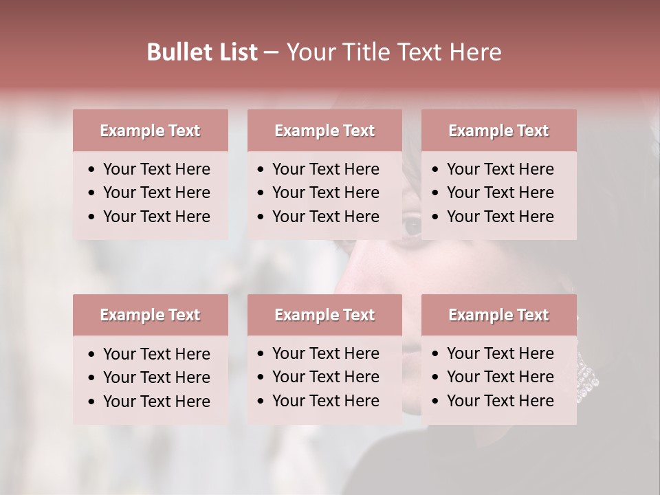 Happy Skiing Family PowerPoint Template