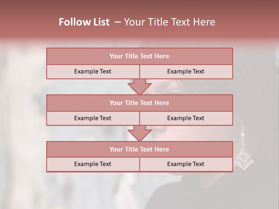 Happy Skiing Family PowerPoint Template