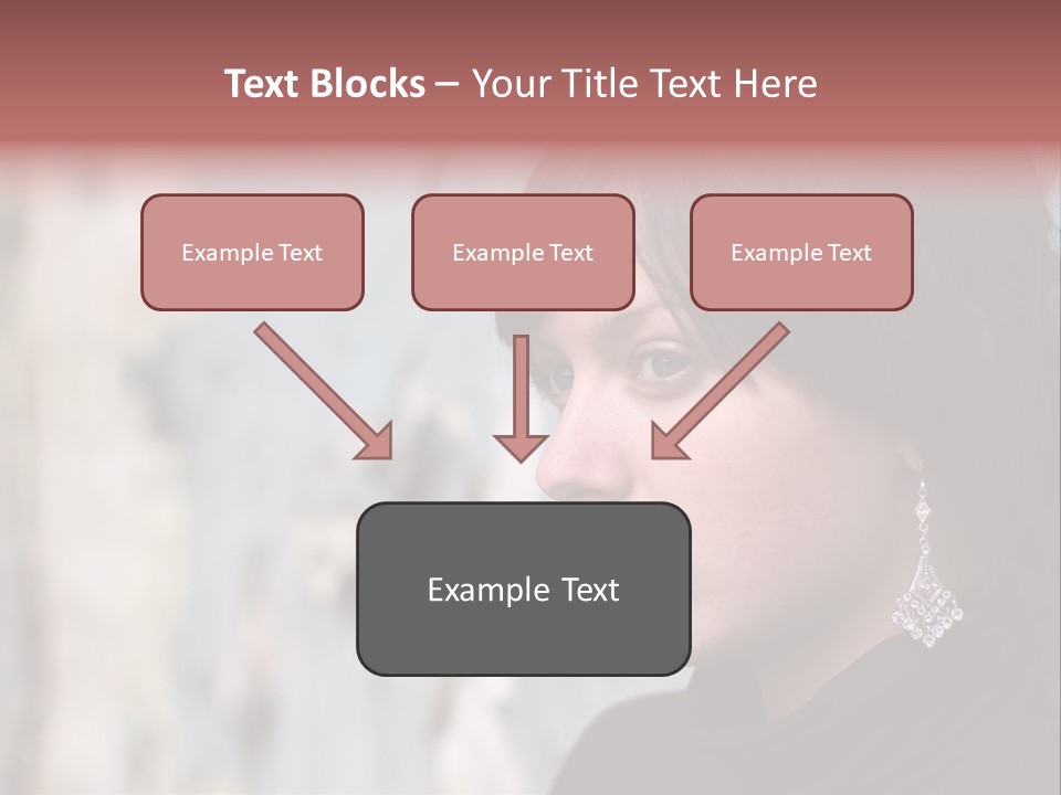Happy Skiing Family PowerPoint Template