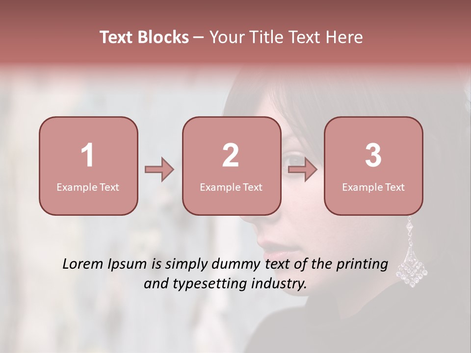 Happy Skiing Family PowerPoint Template