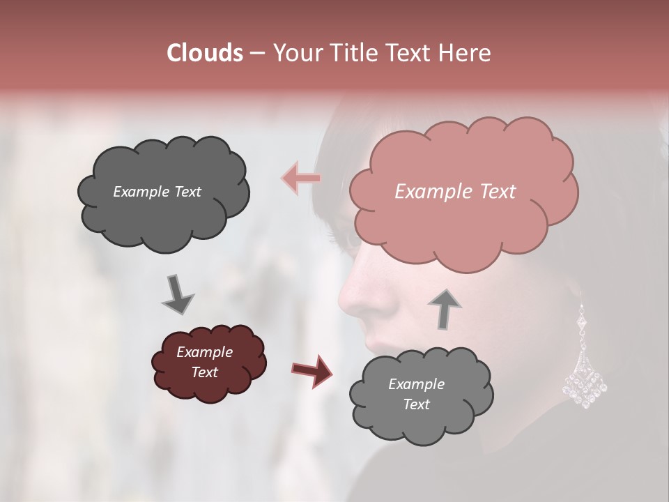 Happy Skiing Family PowerPoint Template